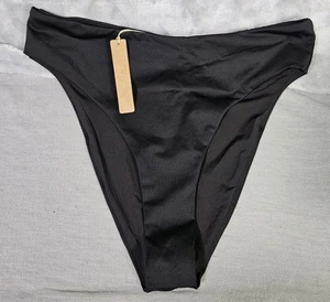 Skims Schwimmen Mid-Waist Bikinihose Größe Medium Onyx Kim Kardashian 4R - Bild 1 von 5