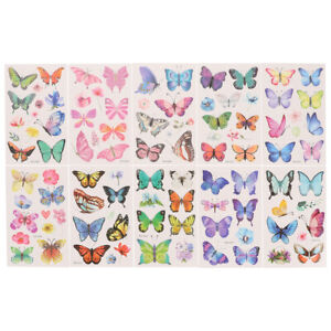  10 Sheets Schmetterling Tattoo-Aufkleber Für Körpertattoos Frauen
