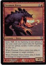 Firemaw Kavu *FOIL Uncommon* Magic MtG x1 Time Spiral SP