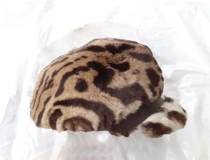 Vintage: tolle Damen - Pelzmütze / Hut / Kappe aus den 60ern / Leopardenmuster - Bild 1 von 5