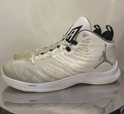 Air Jordan Super Fly 5 LaMarcus Aldridge Spurs Player Promo Sample Black/White - Image 1 of 4