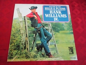 LP HANK WILLIAMS JR. Ballads of the Hills & Plains 1st/p STEREO MGM GER 1965 - Picture 1 of 1