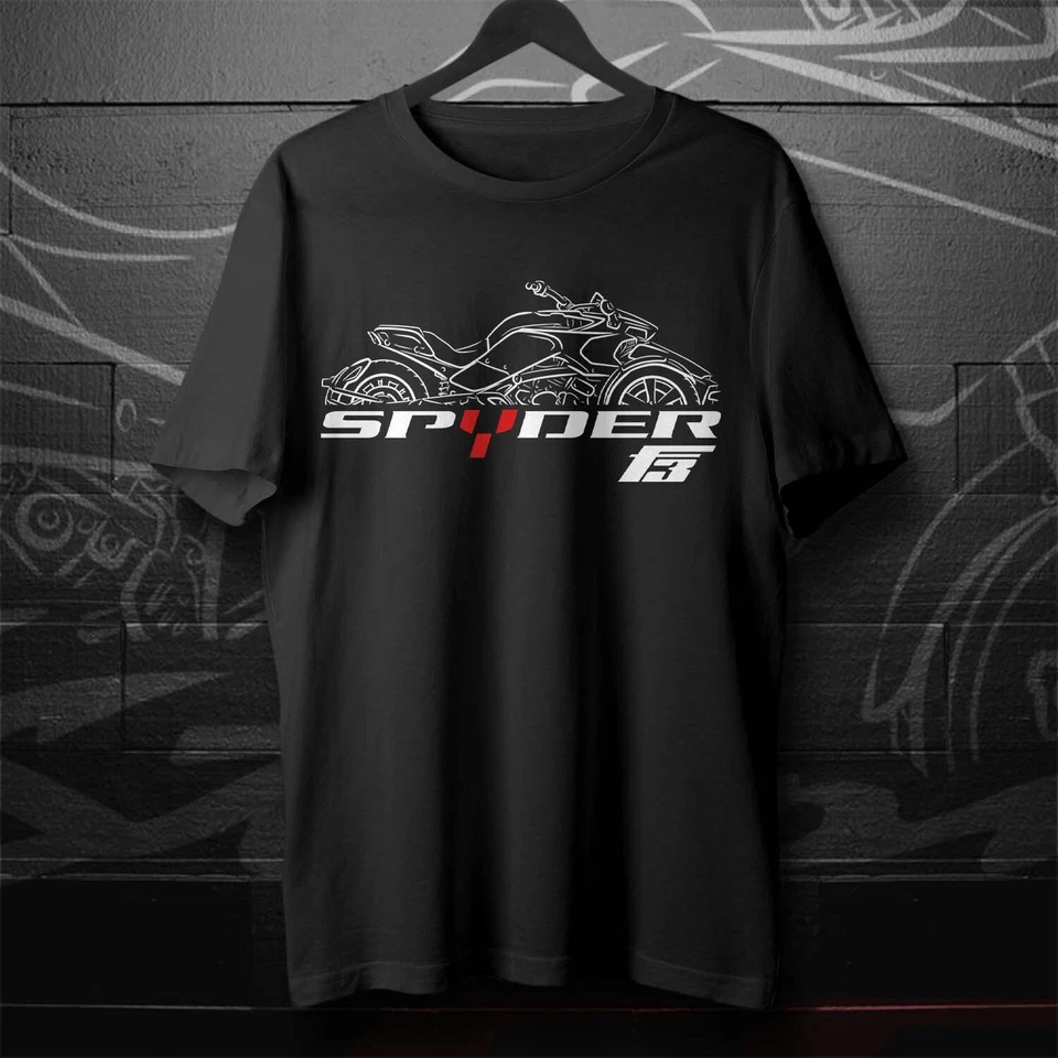 Camiseta Can Am F3 Spyder para motociclistas de 3 ruedas (para: F3S F3-T F3-LTD) Foto 1 de 4
