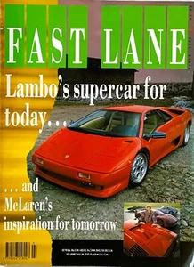 FAST LANE MAGAZINE MAR-1990 - Carlton GSi 3000 24v, Ferrari F40, Porsche 959 - Picture 1 of 10