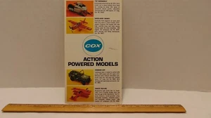 VINTAGE 1980's COX PRODUCT FLYER/ Catalog - Picture 1 of 3