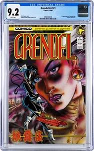 Grendel v2 #1 CGC 9.2 (octubre 1986, cómico) historia de Matt Wagner, 1st Christine Spar - Imagen 1 de 2