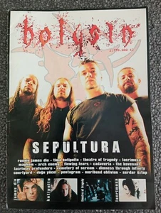 Holysin Turkish Metal Magazine 2002 Sepultura Dio Mayhem Arch Enemy Cadaveria - Imagen 1 de 8