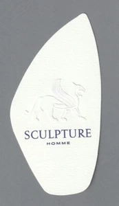 Carte publicitaire - advertising card - Sculpture de Nikos - Picture 1 of 1