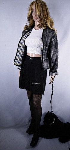 Vintage Orig. Giacca Kenzo Paris 70% mohair cappotto look feel angora cashmere seta M