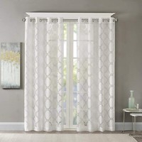 New in sealed package Madison Park 72/"x 96/" Spa Waffle Shower Curtain