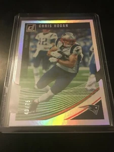 2018 Donruss silver die cut CHRIS HOGAN /75 - Picture 1 of 1