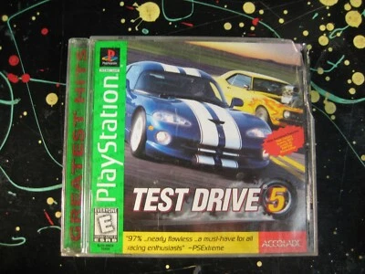 Test Drive 5 PlayStation 1 PSX Racing Game - Image 1 of 3