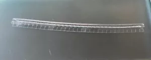 SILVER TINSEL - VINYL PVC PIPING WELT WELTING 1/8" 3mm (pipi002) - Picture 1 of 2