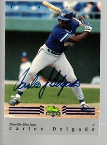 Autógrafo clásico/mejor azul 1992 #BC6 Carlos Delgado - Imagen 1 de 1