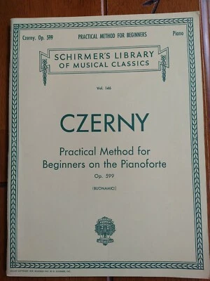 Czerny Practical Method for Beginners on the Pianoforte Op. 599 Schirmer's V 146 - Image 1 of 3