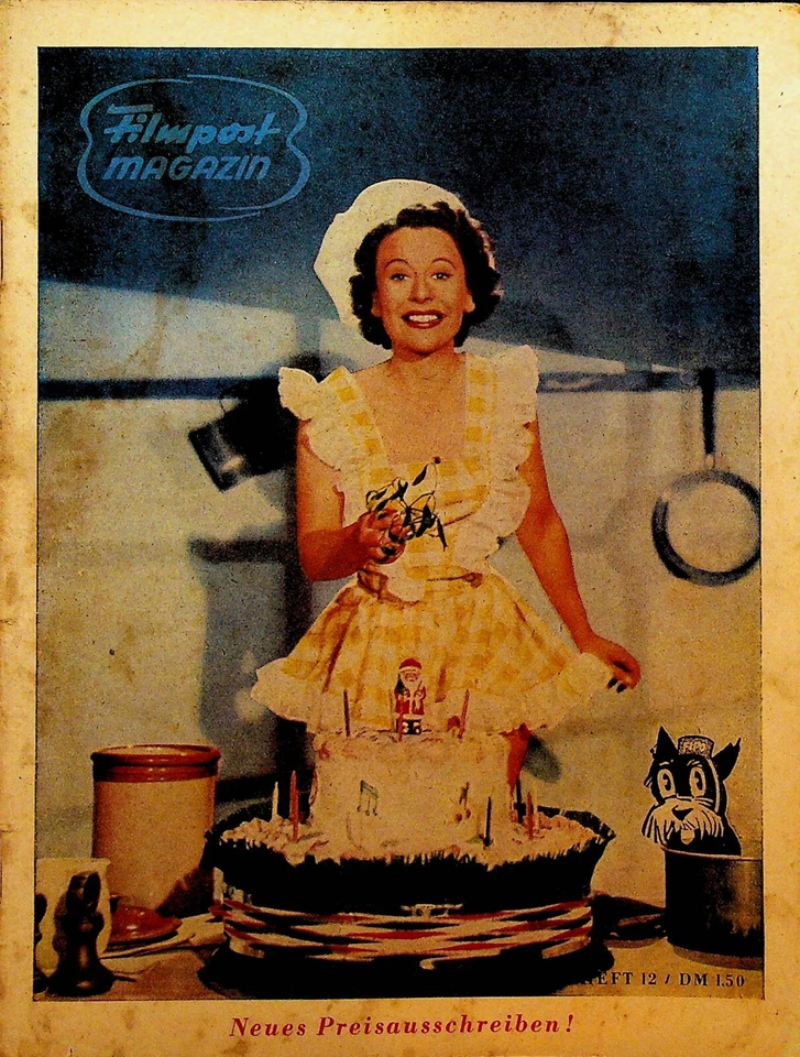 Filmpost December 31 1948 Walt Disney Marx Brothers Alice in Wonderland - Image 1 of 4