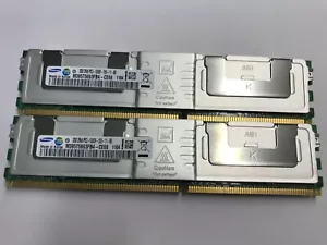 4GB 398707-051 HP Kit 2x 2GB DDR2 667mhz PC2-5300F 2Rx4 ECC Server RAM - Picture 1 of 3