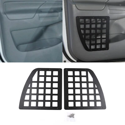 Soporte de bolsa colgante panel Molle puerta interior trasera 2 piezas para Toyota Tacoma 2005-2014 Foto 1 de 4