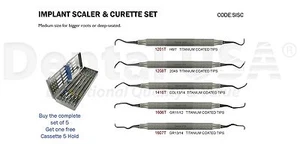 Dental USA - Implantatskalierer & Küretten Set Code - SISC - Bild 1 von 2
