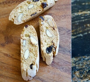Artisan California Biscotti, Golden Almonds and Chocolate, Authentic Taste! - Picture 1 of 2