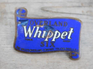 1927 Willys-Overland Whippet Six Model 93A 98 Radiator Emblem Badge - Picture 1 of 3