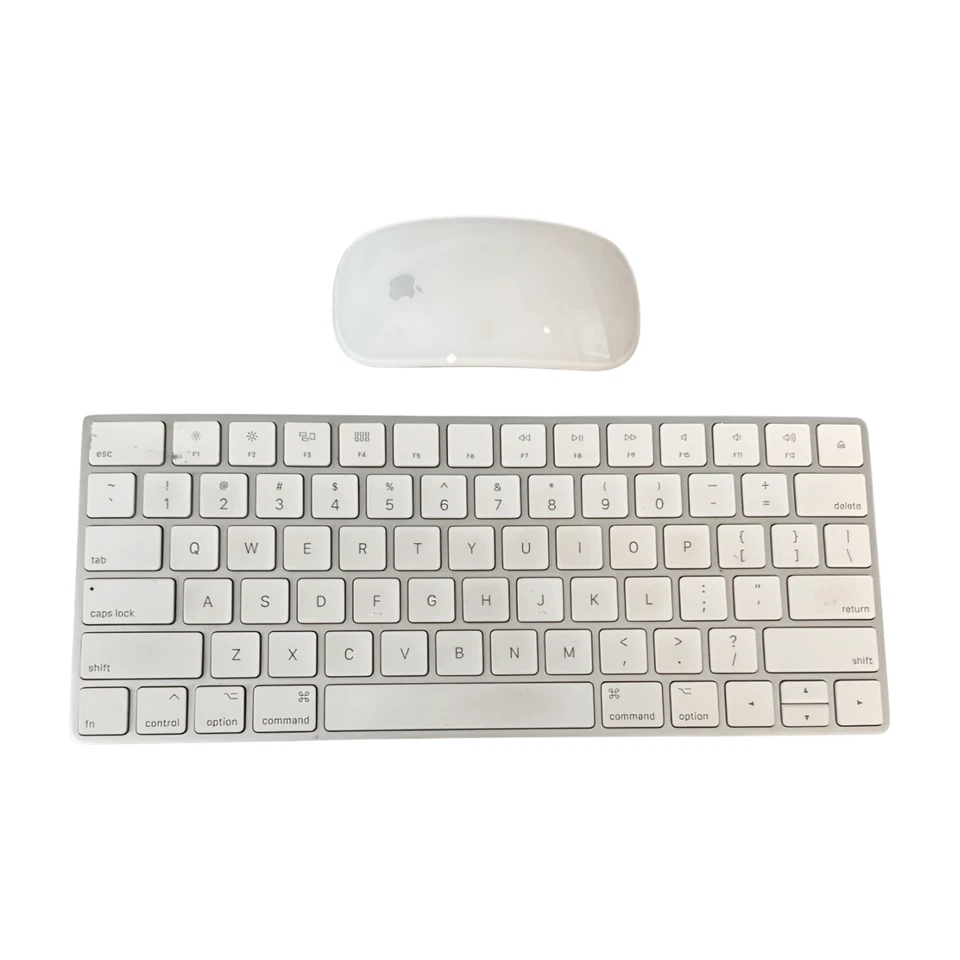 Apple Magic Keyboard 2 MLA22LL/A Mouse 2 MLA02LL/A Wireless White Bundle Kit - Image 1 of 2