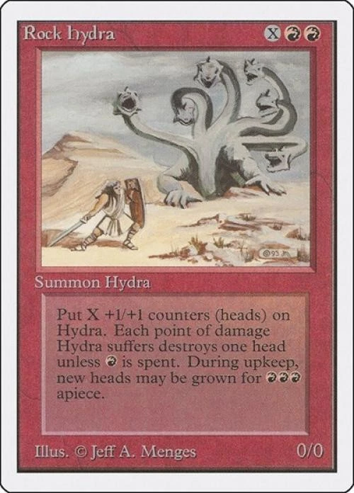 Rock Hydra - Medium Play MTG Unlimited - Image 1 of 1