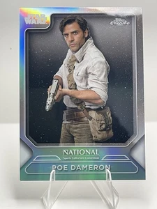 2025 Topps Chrome Star Wars NSCC National POE DAMERON #SW-14 - Bild 1 von 2