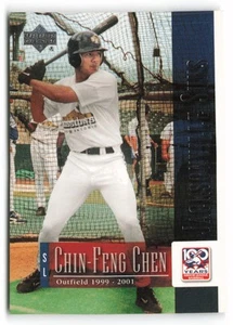 2001 Upper Deck Minors Centennial #64 Chin-Feng Chen Jacksonville Suns - Picture 1 of 2