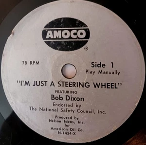 Amoco Box Dixon I'm Just A Steering Wheel Songs That Sale 7 inch 78rpm - Picture 1 of 2