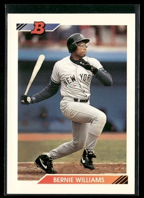 1992 Bowman Bernie Williams New York Yankees #407 - Image 1 of 2