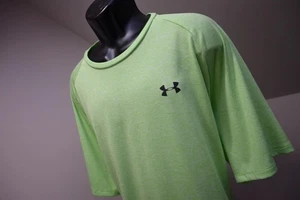 Under Armour Gym Shirt HeatGear Short Sleeve Athletic Mens Sz 3XLT 3XL TALL - Picture 1 of 10