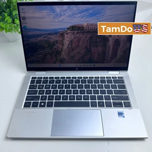 HP EliteBook x360 1030 G8 Laptop, 13,3" Touch, i5-1145G7, 16GB, 256GB SSD - Bild 1 von 17