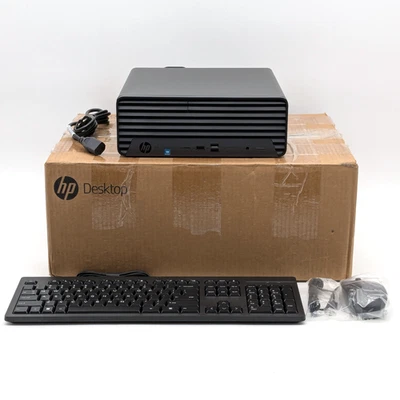 HP ProDesk SFF 400 G9 Intel Celeron G6900 32GB DDR4 1TB SSD No OS - Image 1 of 4