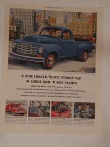 Zeitschriftenanzeige* - 1953 - Studebaker Trucks - Bild 1 von 1