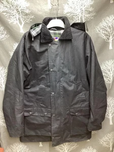 Made in England waxed cotton jacket men,L. - Picture 1 of 12