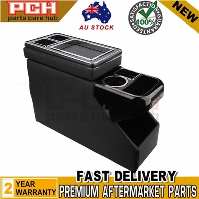 Centre Console Storage Unit w/Cup Holder Fit For VW T4 T5 T6 Multivan Caravel - image 1 of 4