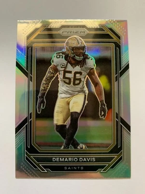 DeMario Davis Silver 2022 Panini Prizm #212 Saints - Image 1 of 2