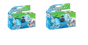 FUJIFILM QUICKSNAP WASSERDICHT 27EXP/POS BRANDNEU 2ER-PACK - Bild 1 von 2