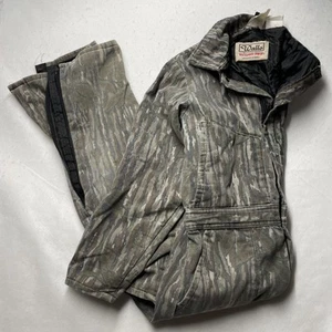Vintage Walls grün Camo Blizzard Pruf isolierter Overall hergestellt in den USA Jugend Größe 18 - Bild 1 von 10