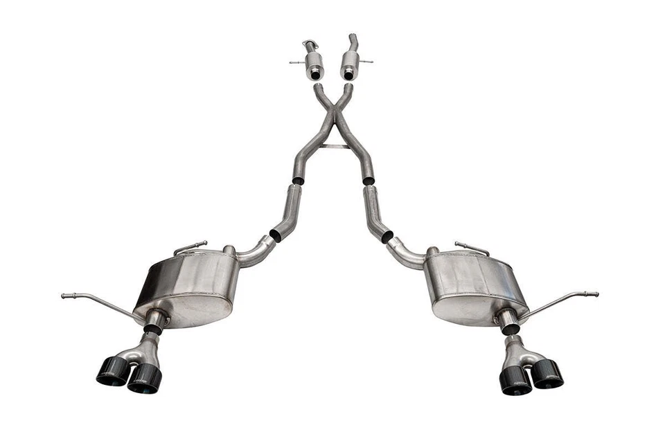 Escape deportivo trasero gato CORSA 14992BLK para Jeep Grand Cherokee Summit 14-21 5,7 L Foto 1 de 2