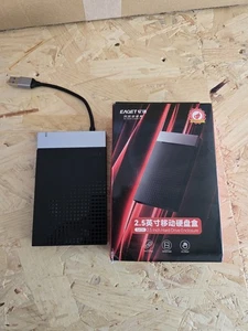 2.5 500GB EXTERNAL HARD DRIVE. - Picture 1 of 6