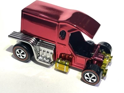 🔥 PERSONALIZADO Hot Wheels T-Totaller SPECTRAFLAME Rojo 🌟 REDLINE Foto 1 de 4