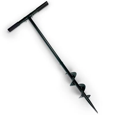 Handbohrer Erdlochbohrer Handerdbohrer Hand Bohrer Erdbohrer Pfahl Loch Garten - Bild 1 von 4