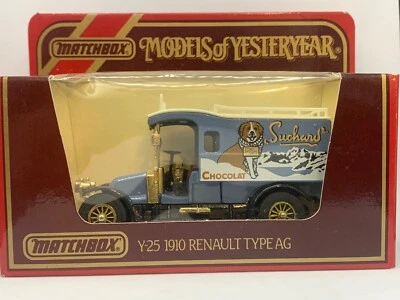 Matchbox Yesteryear Y-25 1910 Renault Type AG Van  (England) blu - Image 1 of 2