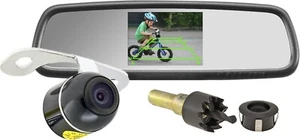 ESPEJO RETROVISOR MONITOR COCHE CÁMARA DE REVERSA ESTACIONAMIENTO SISTEMA DE VISIÓN TRASERA - Imagen 1 de 7
