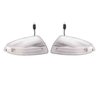 Pair Door Side Mirror Turn Signal Lamp Light For Mercedes Benz X164 GL350 GL550 - Imagem 1 de 4