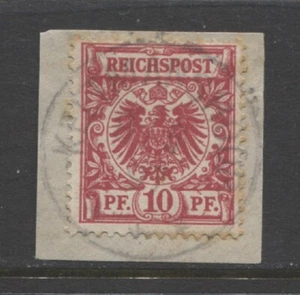 Germany 1896 SOUTH WEST AFRICA 10 Pf. forerunner used, KEETMANSHOOP, $ 71.00 - Picture 1 of 1