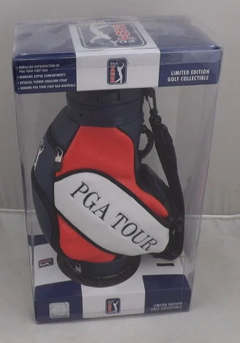 PGA Tour Limited Edition Golf Collectible Mini Tour Staff Bag Reproduction Cover