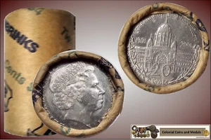 20 Cent 2001 Federation, 'Victoria' Security Roll UNC - Picture 1 of 1